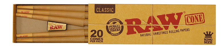 RAW CONO 20 PIEZAS - KING SIZE